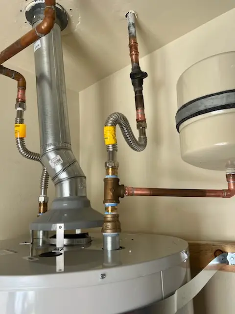 Water heater installation and plumbing repair in Grandview